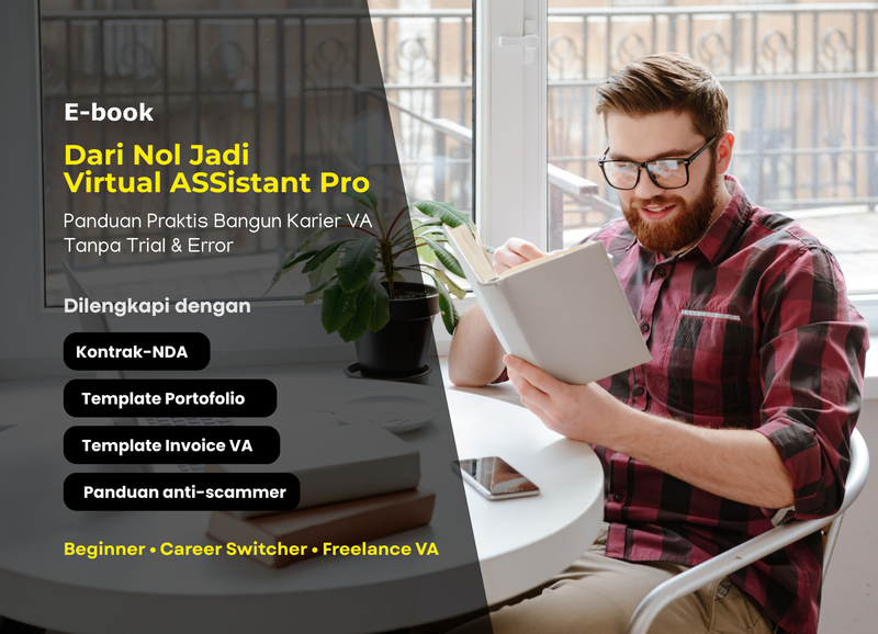 [E-Book] Dari Nol Jadi Virtual Assistant Pro : Panduan & Template Lengkap untuk Virtual Assistant